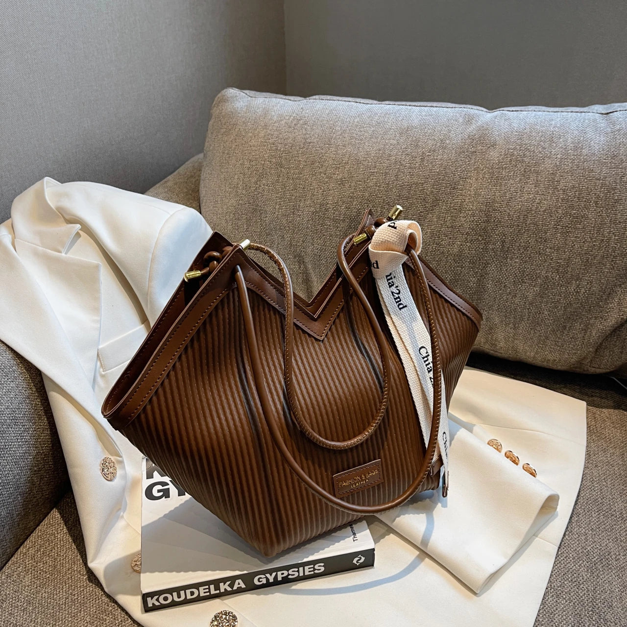Bolsa Feminina de Ombro - Design Praia
